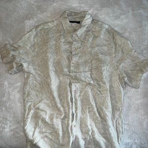 Casual Short Sleeve Button Down Shirt